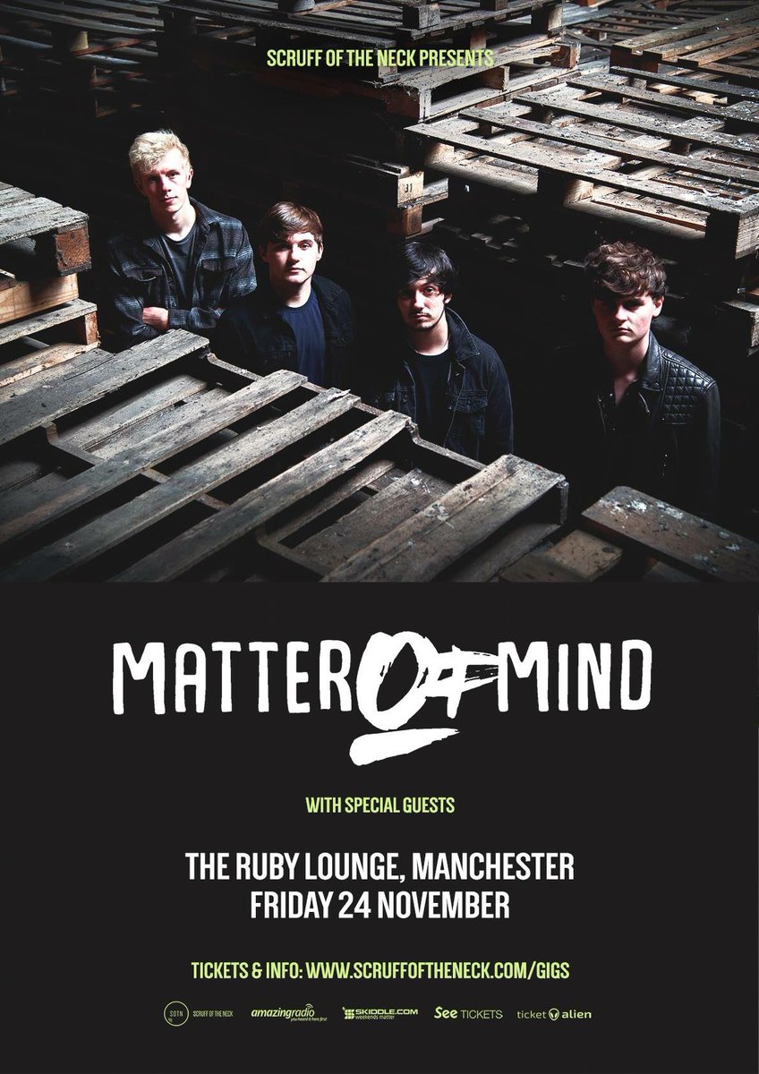 MatterOfMindd's tweet photo. 👁 RUBY LOUNGE 👁

Earlier we announced our biggest show to date!!! 

Courtesy of @SOTNRecords https://t.co/F6ZrKWEuab