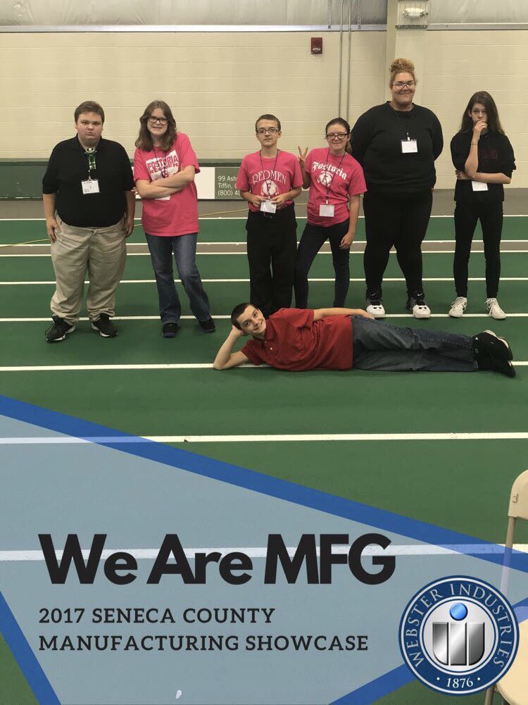 WebsterChain's tweet photo. Fun day away from school @ the #SenecaCountyManufacturingShowcase #FostoriaBlue2 https://t.co/dQy8oRubp5