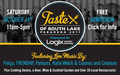 mbeKCRW's tweet photo. Taste of South Lake Ave is tomorrow in Pasadena. Free! Feat @thisispolica, @wearefrenship, @parlours and more. Info: https://t.co/tP0AhtP2Xm https://t.co/acd9M8mqVu