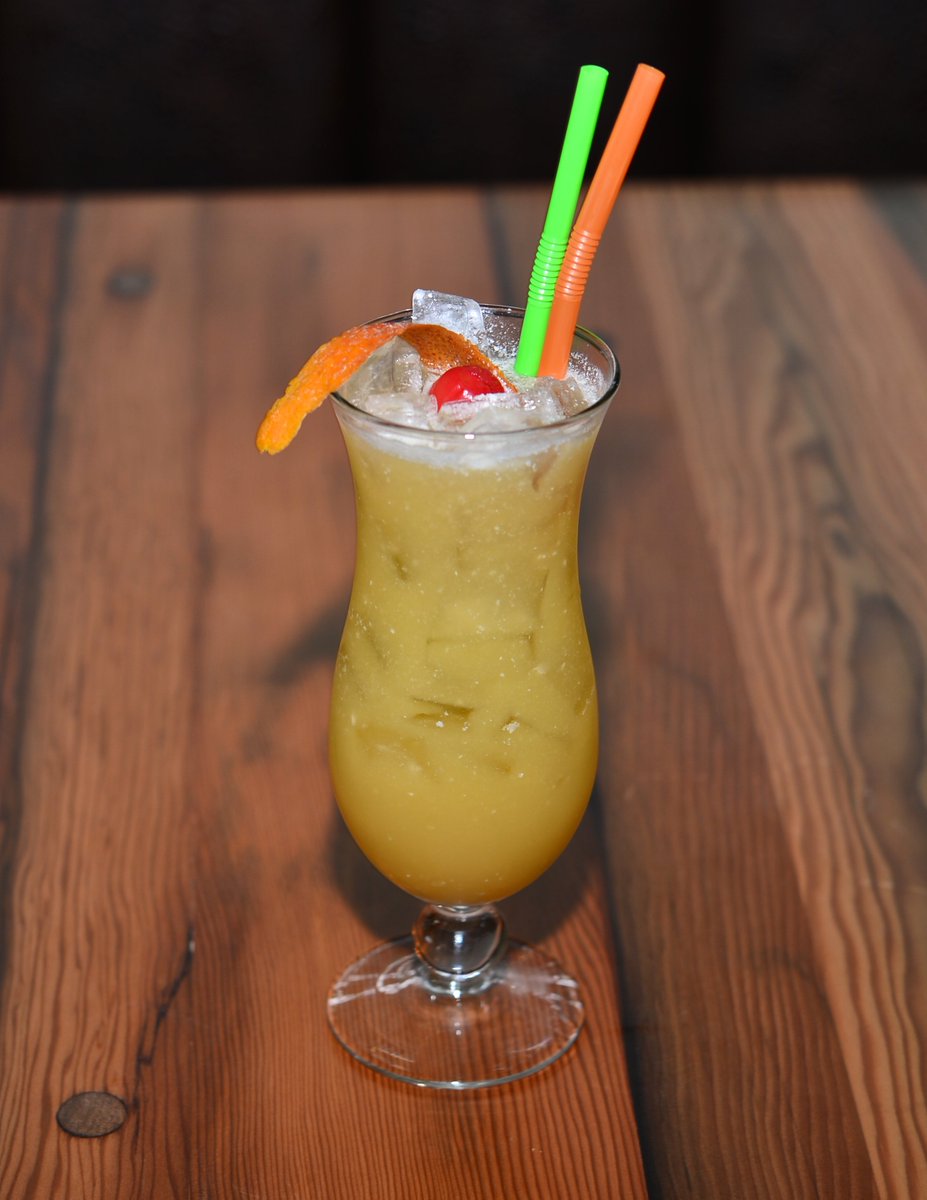 We're saying goodbye to our tropical Painkiller that's been on our menu since the very beginning. New fall cocktails coming soon! 🍂