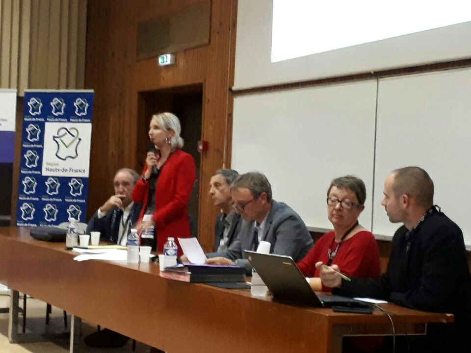 hautsdefrance's tweet photo. La nouvelle politique sportive des #hautsdefrance présentée ce soir aux ligues régionales par @fBariseau au @CREPSwattignies. https://t.co/aJA0JXnEDK