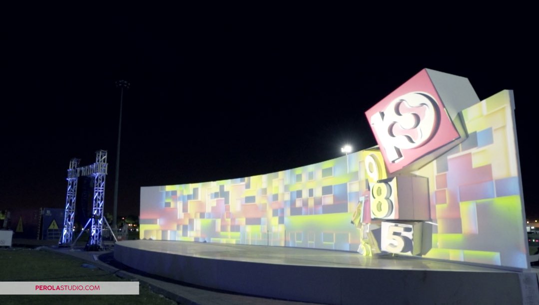 perolastudio's tweet photo. عرض 3D Mapping بمناسبة الذكرى العاشرة لحدث #يوم_اللاعبين وتفاعل الحضور معه! https://t.co/sqpobS3YQQ