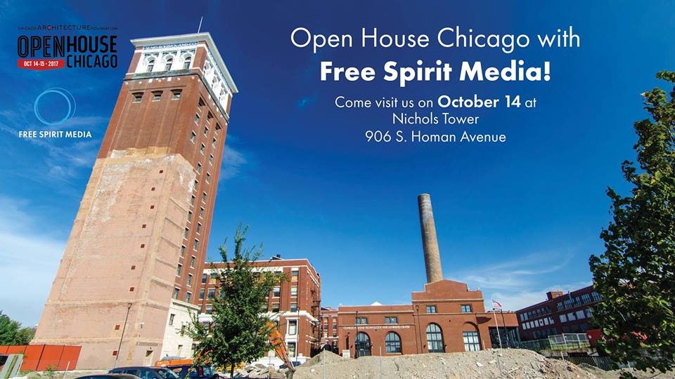 NLCPfsm's tweet photo. @FreeSpiritChi is having #OpenHouse this weekend at the #NicholsTower in Chicago. Swing on by. https://t.co/Lhi3zvxCLt