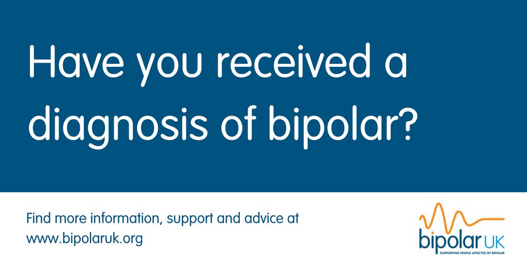 If you've received a bipolar diagnosis, you're not alone. Over 1 million people in the UK have bipolar. Learn more > bit.ly/1nRz85Z