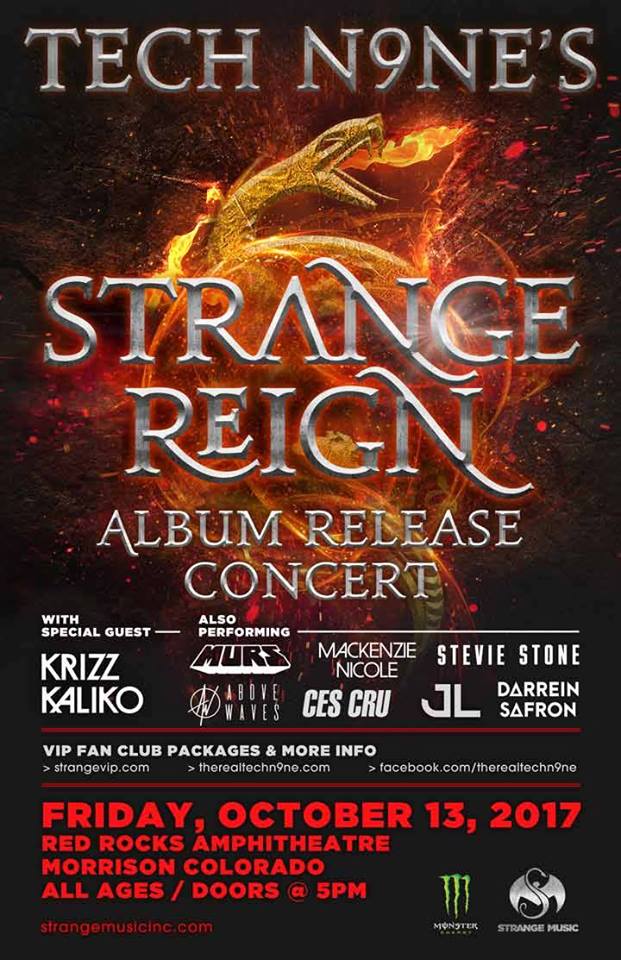 RedRocksCO's tweet photo. TONIGHT: @TechN9ne with @KrizzKaliko @MURS @MackenzieNicole @StevieStone09 @cescru and more
#RedRocksCO

Doors 5:00 p.m. | Show 6:00 p.m. https://t.co/1Sy0h0METc