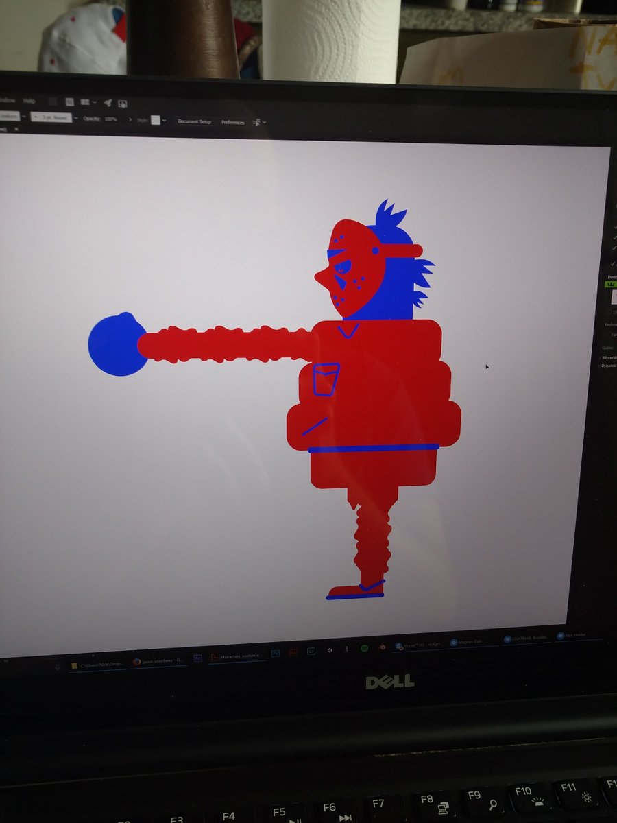 DunkDunkGame's tweet photo. Special costume design for today! #fridaythe13th #jasonvoorhees #jason #gamedev #indiedev #indiegame https://t.co/Y91GXuoj4R