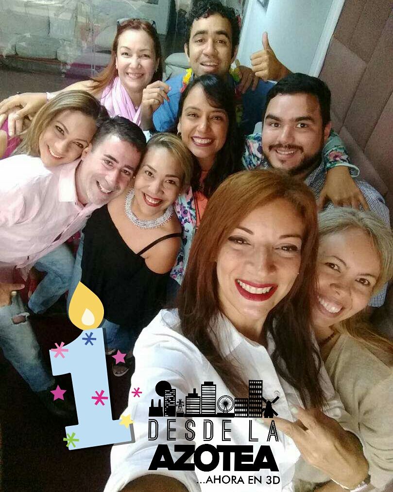 Llegamos al año!! #AlAire #desdeLaAzotea vayan al IG, ahí está todo el cuento!!