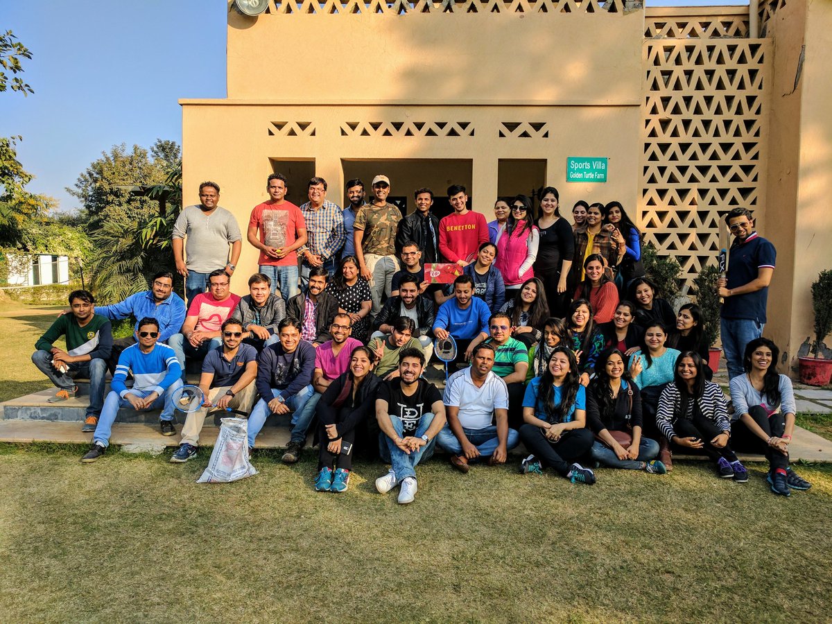 Arvind__Ramani's tweet photo. What a journey... Thanks for the lovely memories team. Gurgoan would never have been so much fun without you... It's the people that matter! https://t.co/3fUlibRkvw