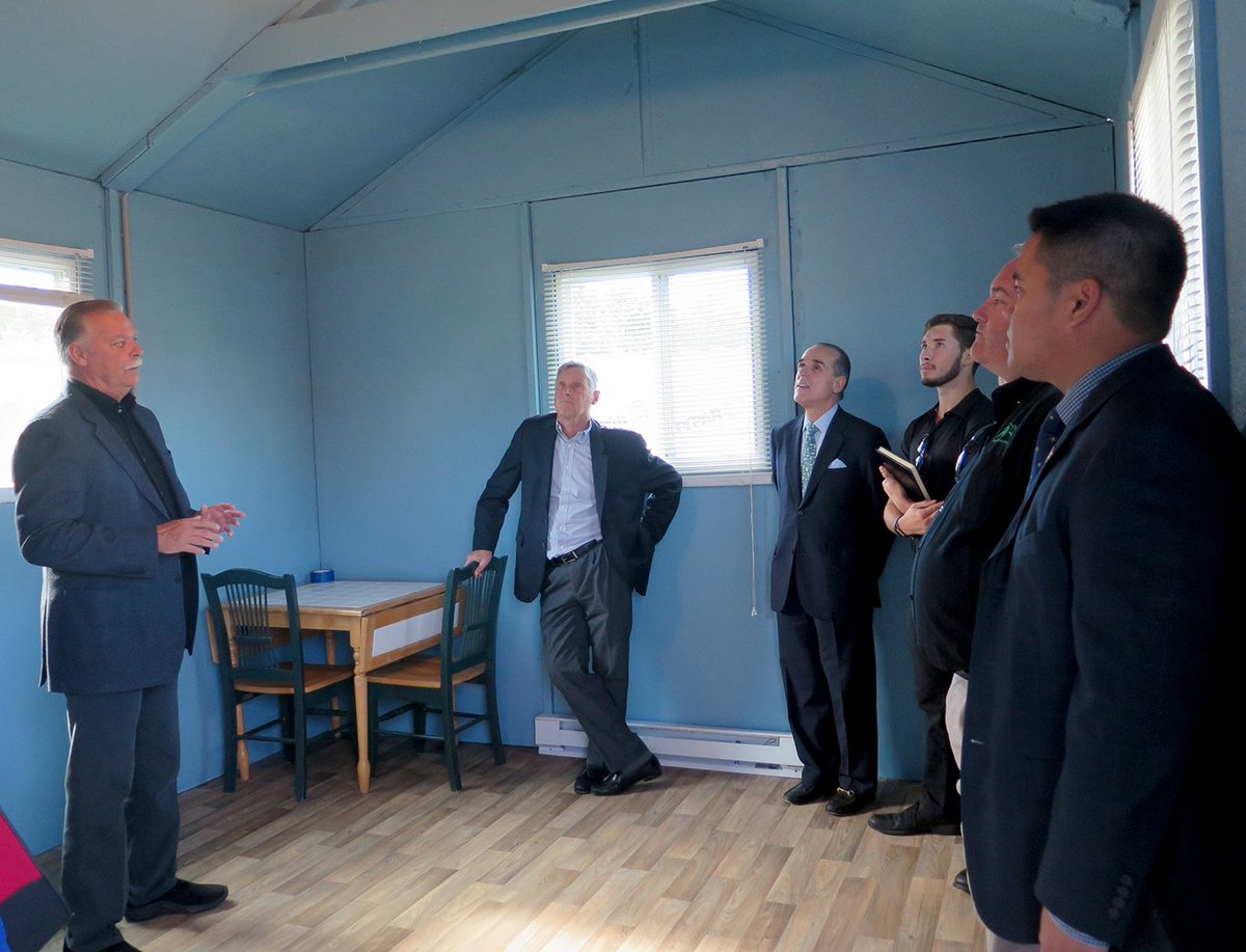ESBOCES's tweet photo. Collaborative press event with @ESBOCES and Dynamic Supplier Alignment, re: our Adult Ed Tiny House curriculum https://t.co/pKOYfWrxUR