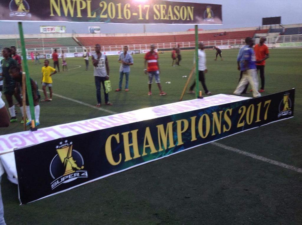 NWFLLive's tweet photo. Here is the podium for presentation of medals. #NWPLSuper https://t.co/dFzmPbz7U6