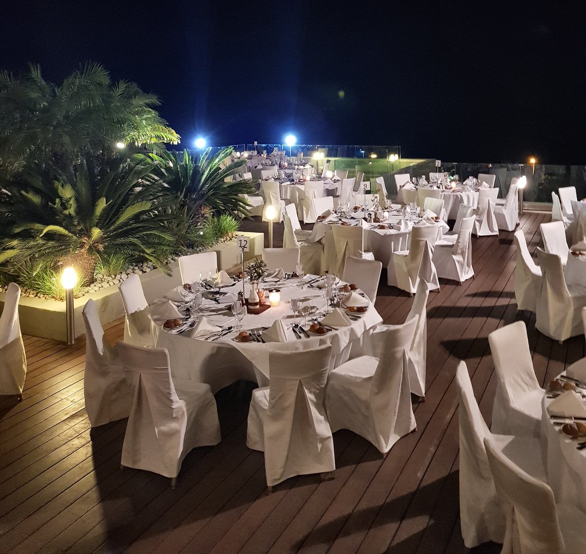 CosmosTradeUK's tweet photo. Amazing setting for tonights #galanight what a wonderful hotel for this years #BWTConference17 @sheratonrhodes @BroadwayTravel https://t.co/QDbpC3lZ3z