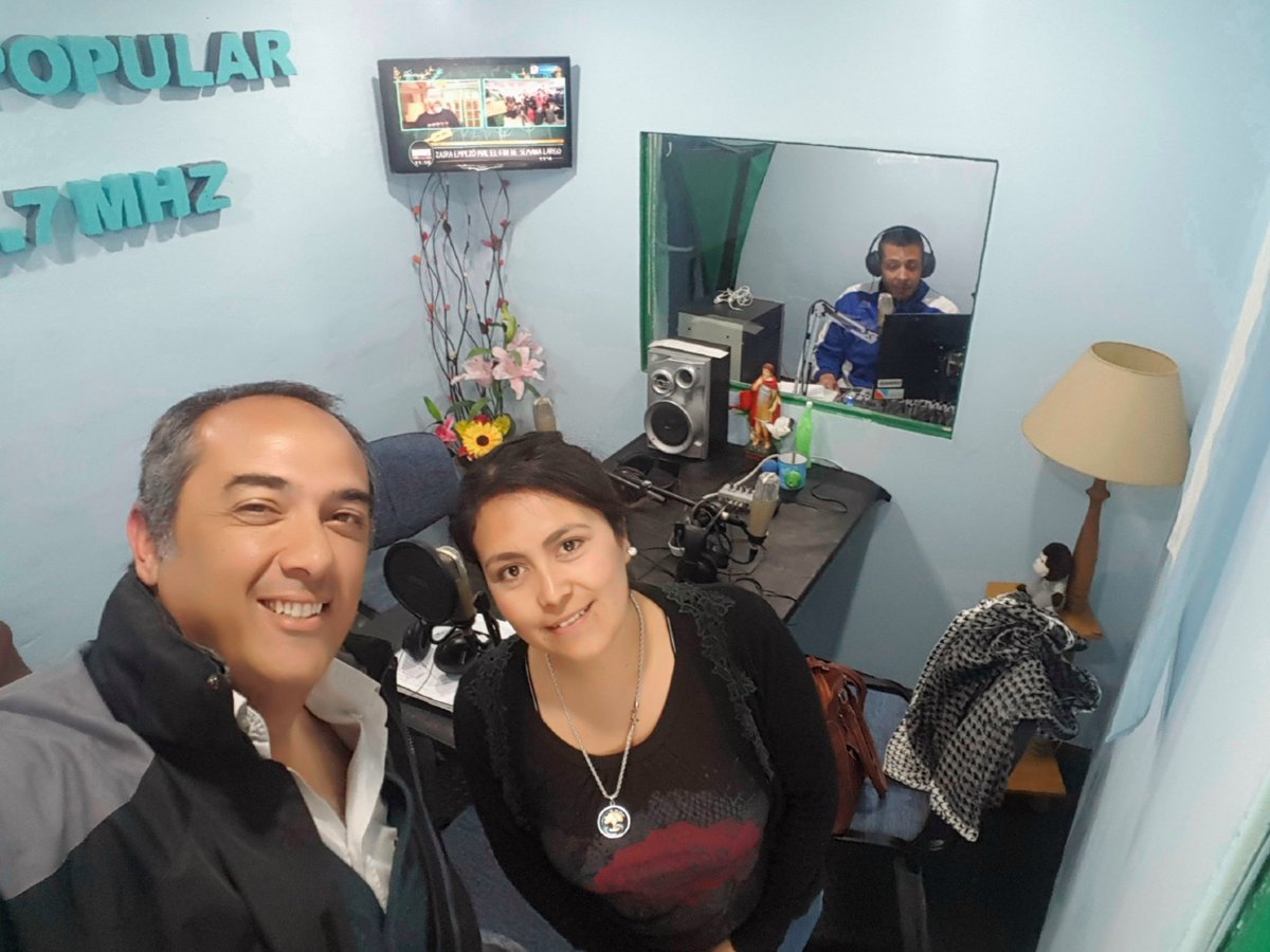 Fer_E_Rodriguez's tweet photo. Visita a medios en la mañama #FmPopular junto a #MajoGil candidata #3 #CambiaMendoza #Rivadavia #AdelanteMendoza #Lista302 https://t.co/ZdJXAOw0Rh