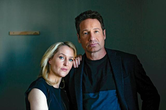 thatgirlxf's tweet image. David and Gillian 2016 || David and Gillian 2017. #FridayFeeling #XFiles