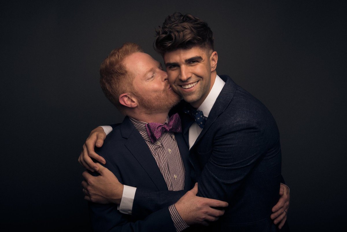 jessetyler's tweet photo. Celebrating @TieTheKnotOrg’s 5th anniversary! We’ve raised over a million dollars for LGBTQ equality. Here’s to a million more! https://t.co/FwbBQ6nmYz