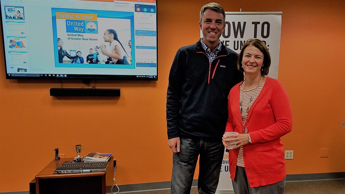 Great kickoff today for the United Way <a href="/uwgnh/">United Way of Greater New Haven</a> campaign at <a href="/thermofisher/">Thermo Fisher</a> Branford (aka <a href="/CoreLIMS/">Core Informatics</a>).  #liveunited
