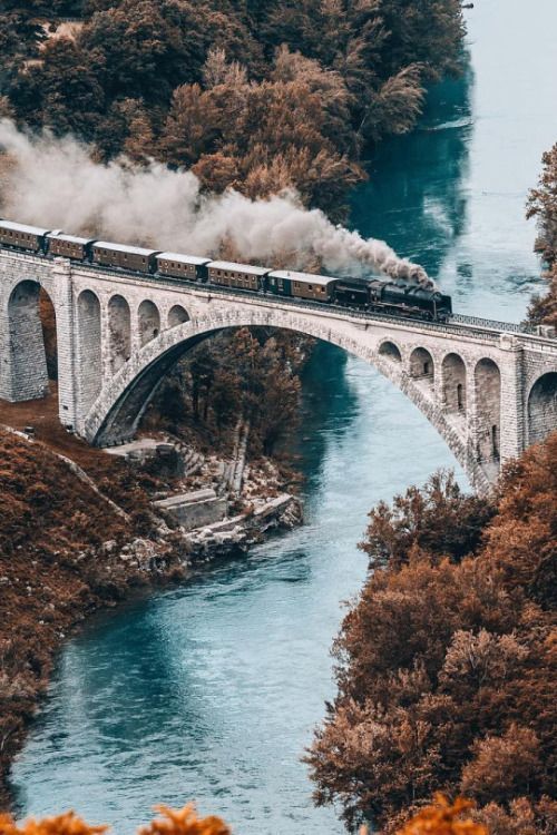 Solkan Bridge, Slovenia.