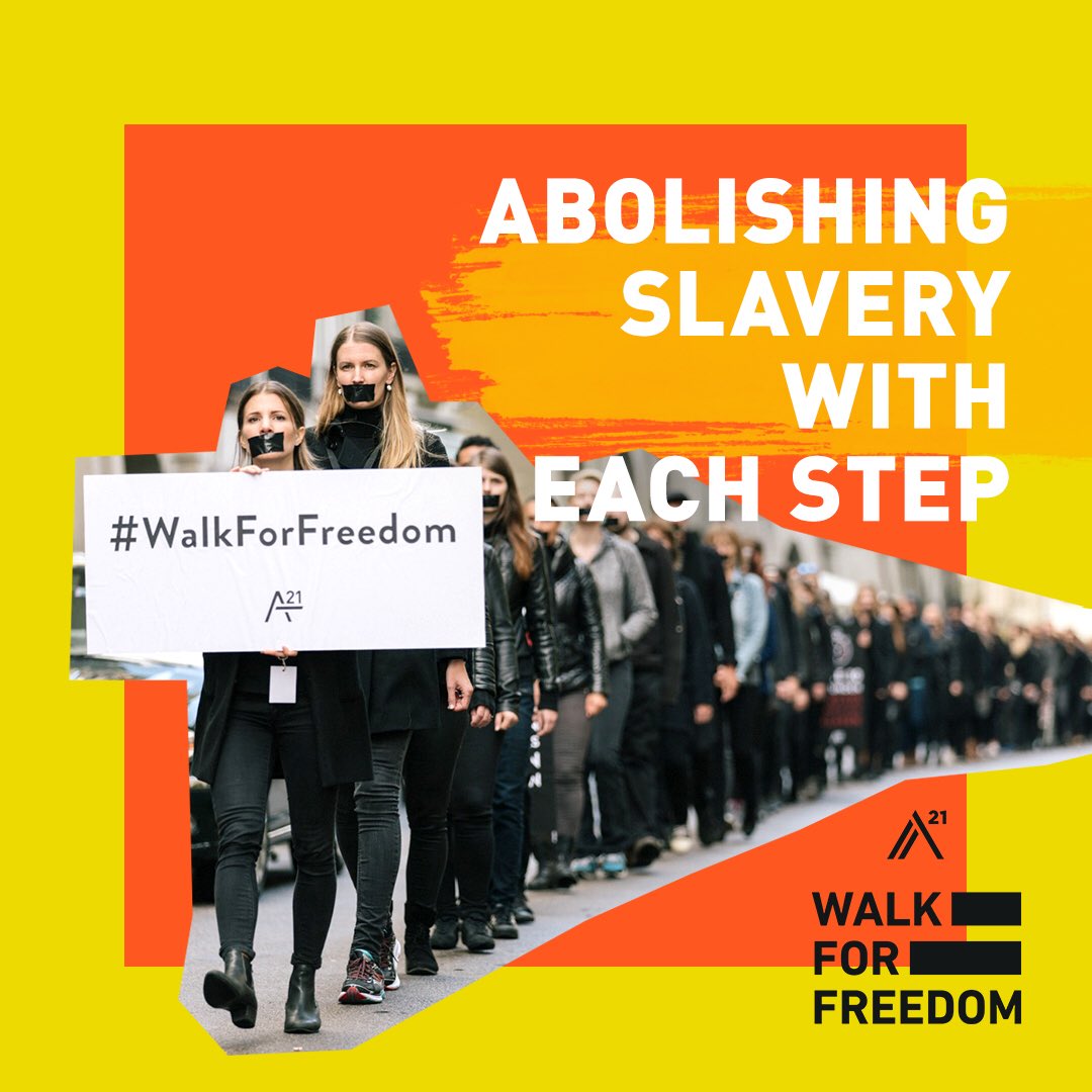 #WalkForFreedom is tomorrow! My team &amp; I will march at our states Capitol for freedom &amp; bring awareness to #humantrafficking ! Msg me 4 info