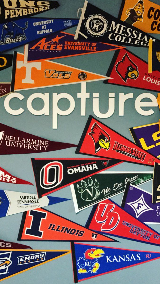 CaptureHigherEd's tweet photo. View from the #CaptureHigherEd office - some of our employees' alma maters π See yours? Fave to let us know! https://t.co/RdgAgu4yoZ