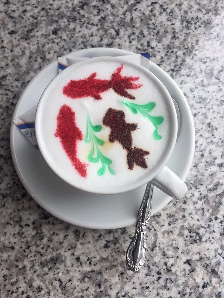 Cheers to the weekend ☕️! #lebleulife #coffee #coffeelovers