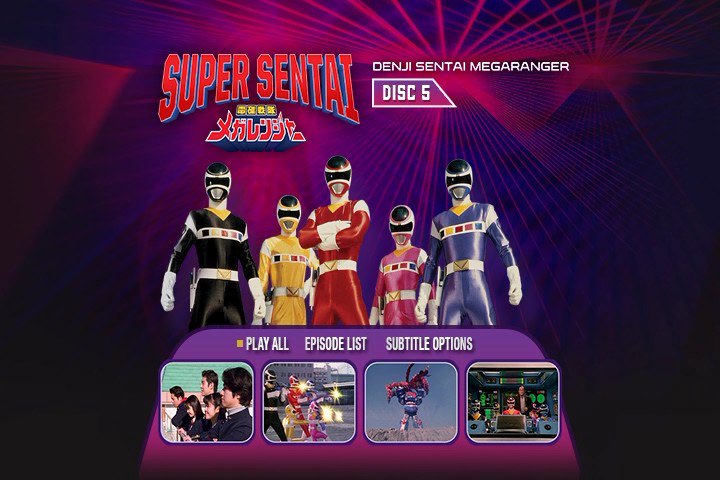 denji sentai megaranger episode list