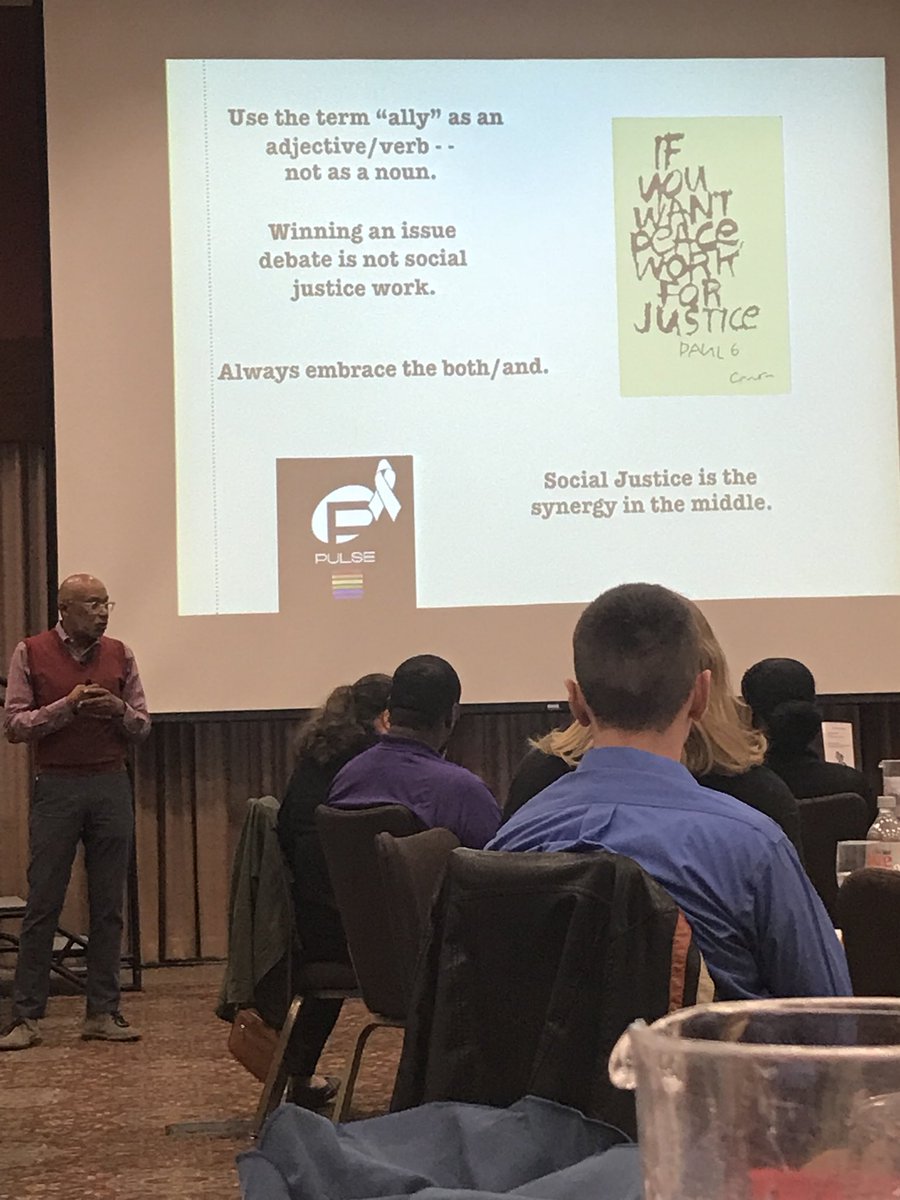 sarah_fandel's tweet photo. Closing speaker from #WCPA today on social justice and providing students space to enter social justice work #MUEdLaw https://t.co/HfWVXtKBHt