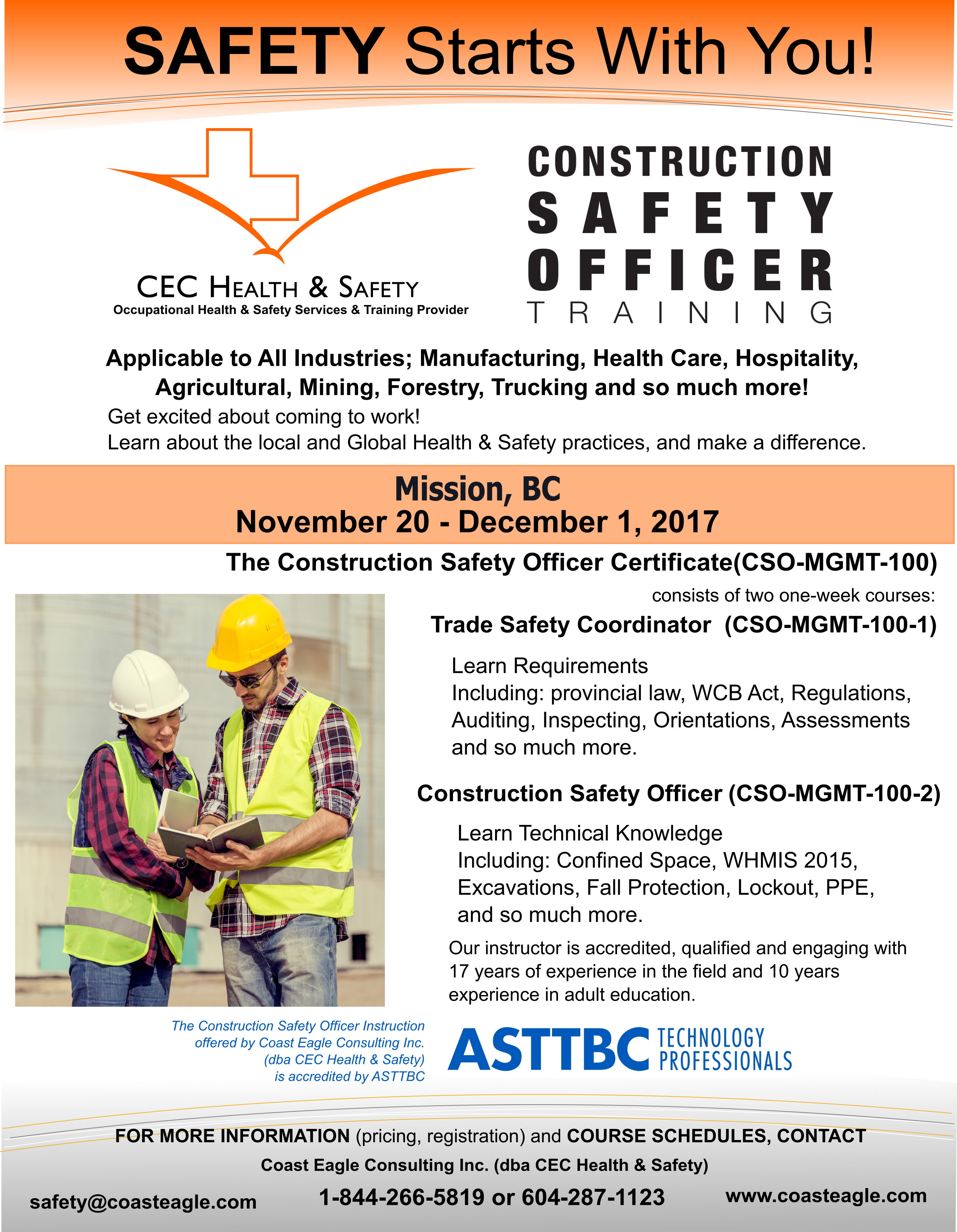 Safety officer best sale course