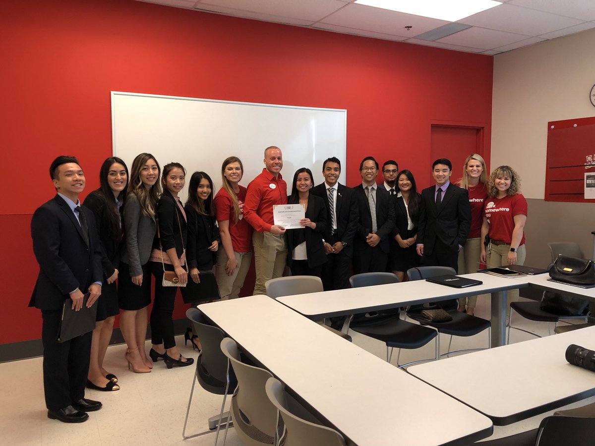 CarlieMSalazar's tweet photo. Behind the Bullseye Store Tour today with Pi Sigma Epsilon @CSUFcareer @Amanda_TGT @JVine28 #worksomewhereyou❤️ #career #behindthescenes 🎯 https://t.co/T3PMjUNuzB