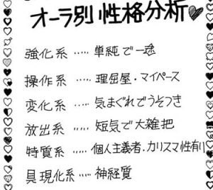 ハンターハンター 変化系能力者のキャラを一覧形式でまとめてみた マンガ考察 Com