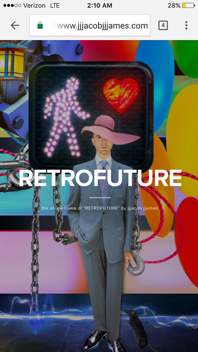 RETROFUTURE OUT TODAY on all your favorite streaming platforms and at jjjacobjjjames.com