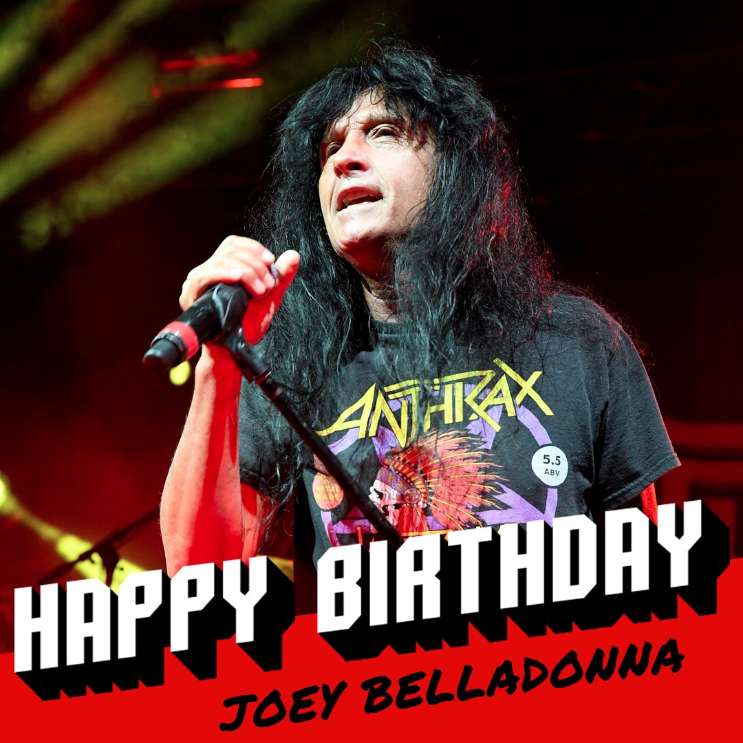 Happy 57th birthday to Joey Belladonna! 