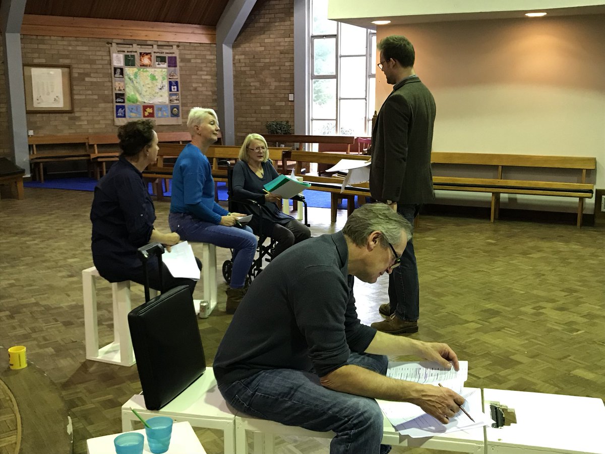 HumanStoryOx's tweet photo. #rehearsals for this Sunday lunchtime’s #ScenesFrom .@tal_festival #playreadings #scriptinhand #newwriting #realissues https://t.co/hRfK4Od21z