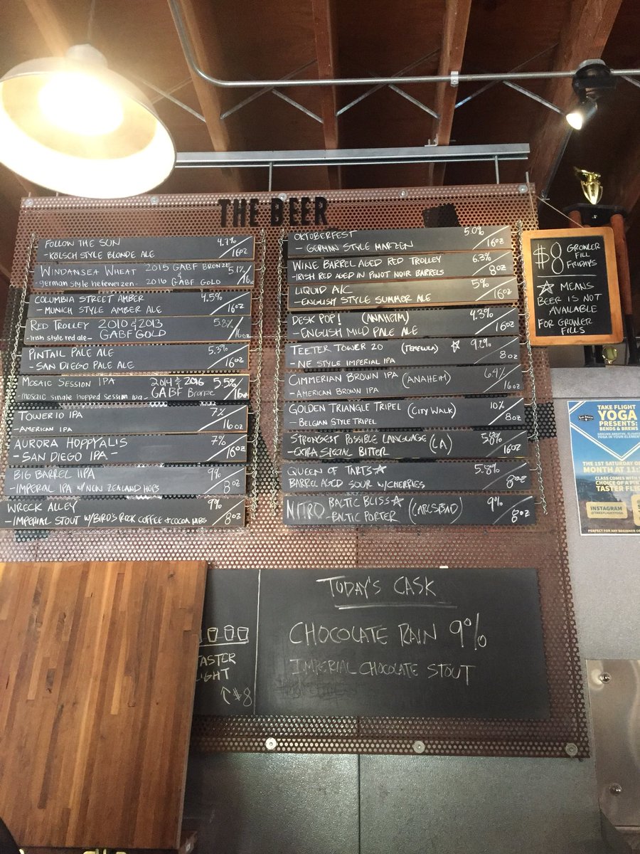KarlStraussBeer's tweet photo. We are open and the taps are flowin’! $8 fills on all cores. Happy #FillFriday! 🍻 https://t.co/LUmCthOxKI