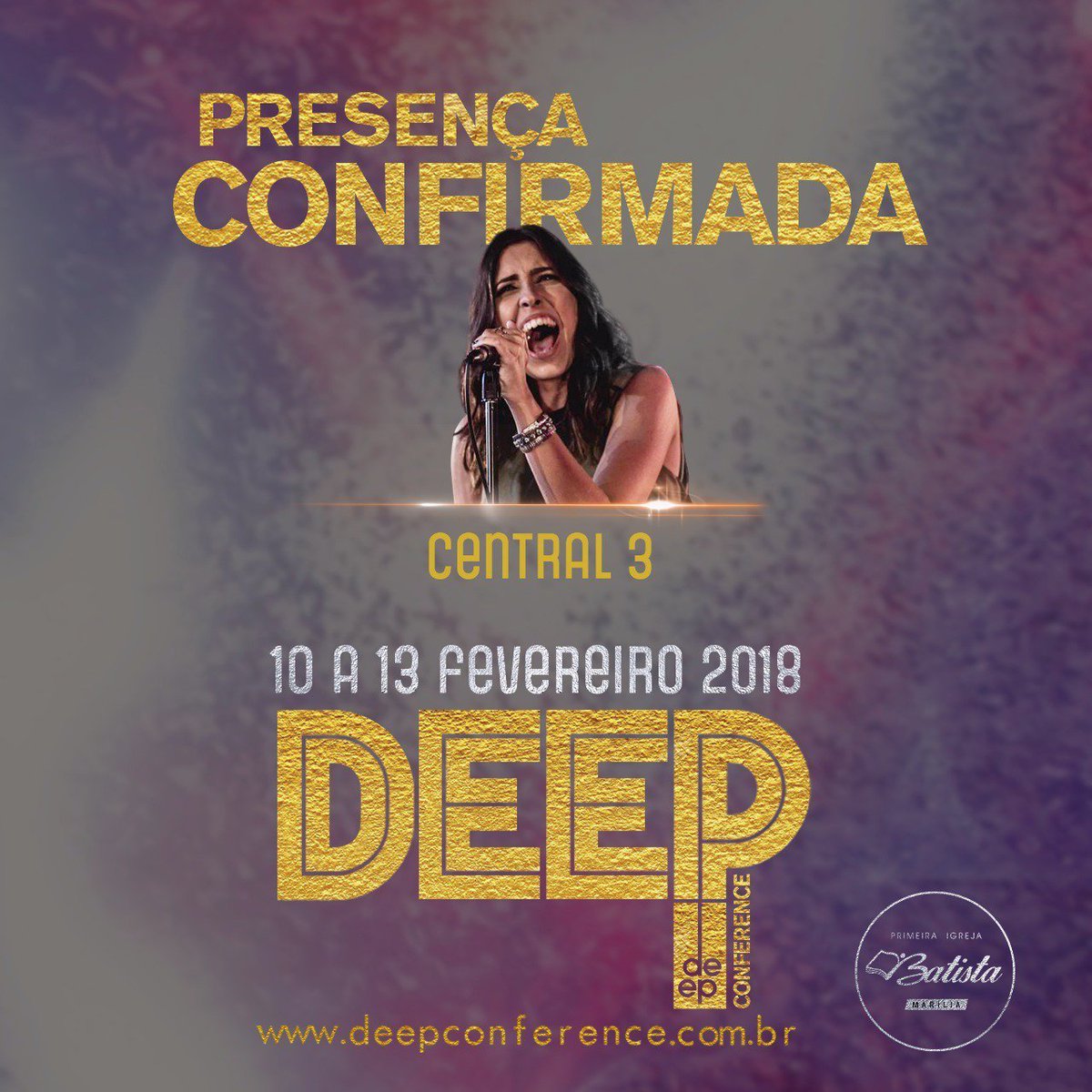 ministerio_deep's tweet photo. @central3_ é presença confirmada na #DEEPConference2018! https://t.co/NIrROaC8yn