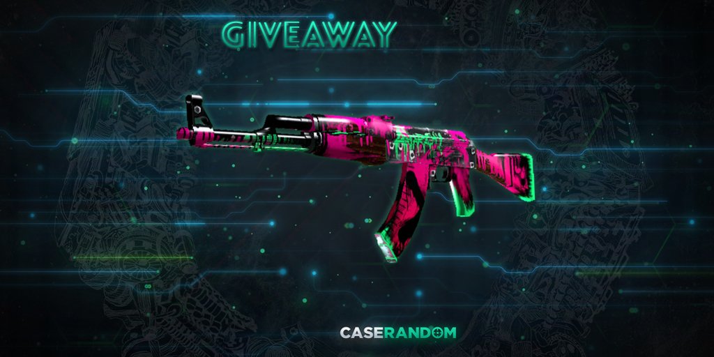 caserandom's tweet photo. Win 🏆 ★AK-47 | Neon Revolution ⏱️ in 24 hours!
-Go https://t.co/ctluzpJFn6                    
-RT&amp;Like⌛️ https://t.co/AxoMA8sOUW