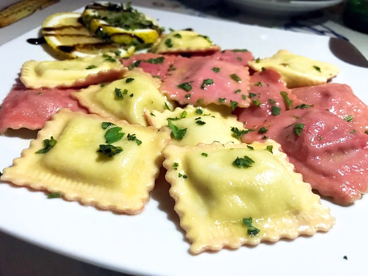 euroconca's tweet photo. #ravioli di #pesce 
#ristorante #euroconca #freshfish #food #foodblogger #foodtravel #Foodie #2017 #travelhappy https://t.co/7DLTfi3Qub