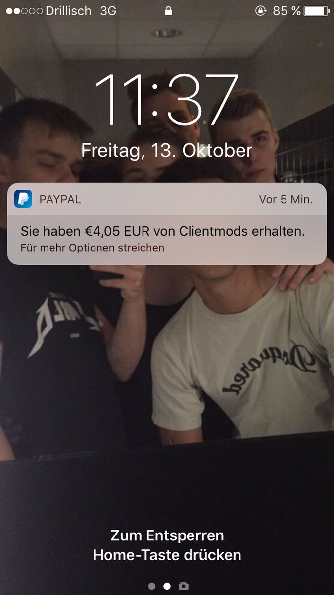 Schutzgeld von dem Stinker 😂<a href="/Clientmods/">Noah</a>