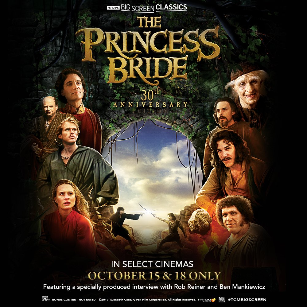 20thcentury's tweet photo. The Pwincess Bwide is what bwings us togeder today. Don't miss #ThePrincessBride on the big screen. https://t.co/JnJ0WnLwPq https://t.co/mAgCdAXB63