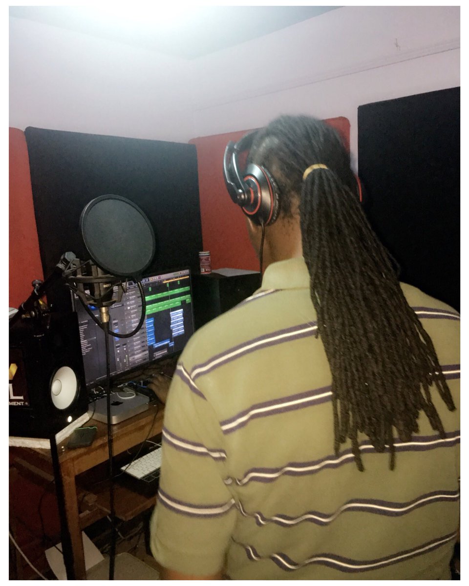 TheeNobleSon's tweet photo. "@DJSADIC: We working... @KevohyoutMAN @vickypondis #GeniusMusic #ATLStudios https://t.co/tXg6ElEQ9D" 
#DancehallMadeInKenya #reggaetone