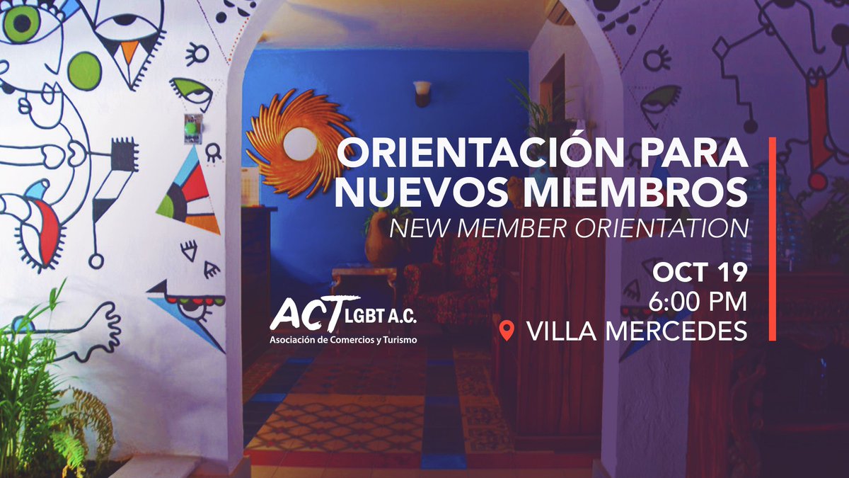 ACTLGBTPV's tweet photo. ¿Do you want to know what is #ACTLGBT is all about? Come to our orientation at @Villamercedespv and join us! https://t.co/kkD8wcN3YH https://t.co/s3F2c0xFpX