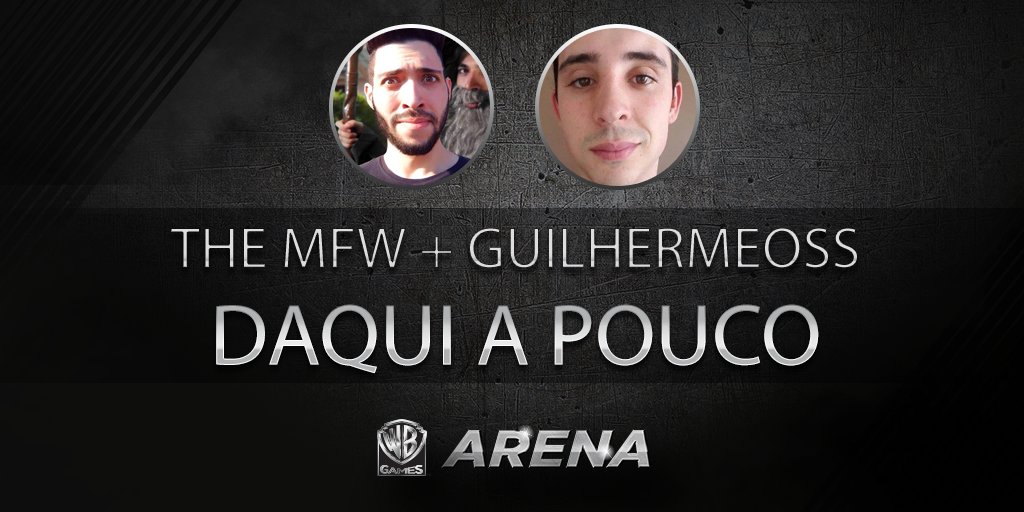 WarnerPlayBR's tweet photo. Logo mais: a partir das 15h30 sessão de autógrafos com @TheMFW e @guilhermeossaqui na #WBArena. https://t.co/pIT0zHJ0ub
