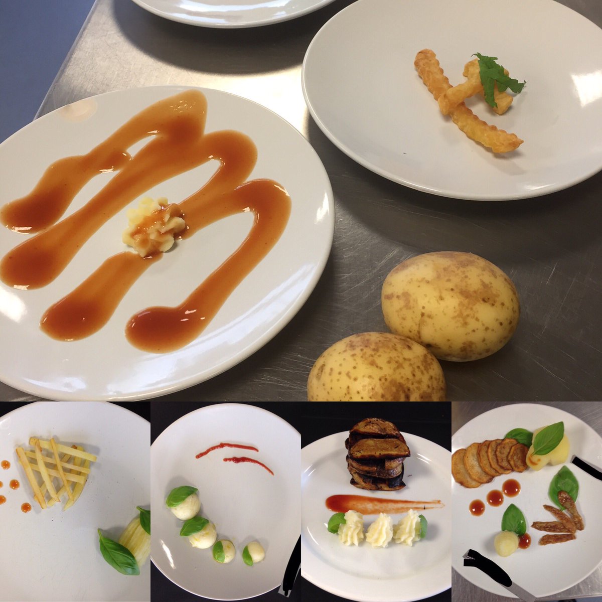 StAndyDT's tweet photo. From potato to plate, it's been all about presentation this week for yr10. #expecttosucceed https://t.co/QUk73Vg4EO