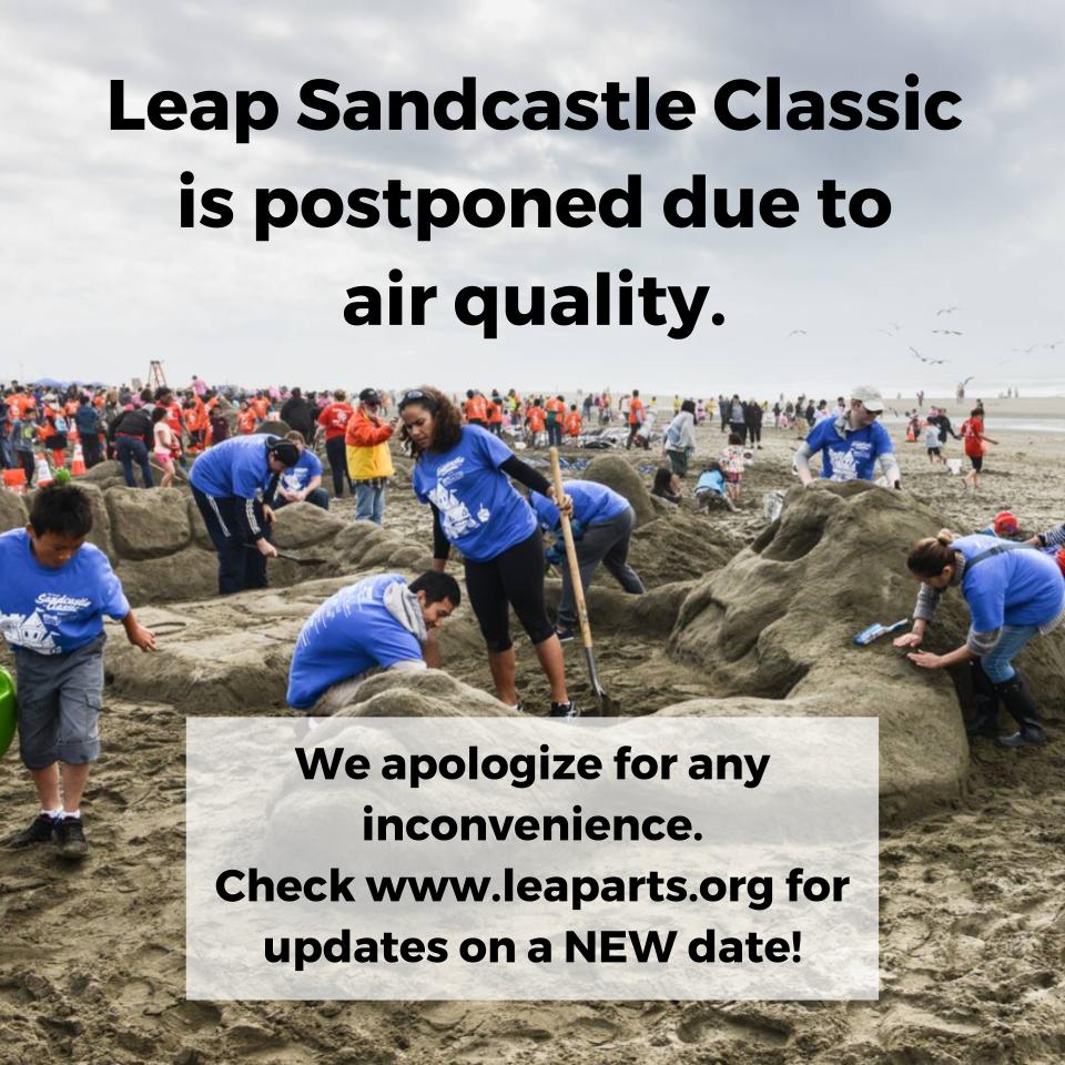 Leap_Arts's tweet photo. This year's Classic postponed to a later date due to air quality. Our students' safety comes first. Contact us for more info. https://t.co/1nHaxWk5sH