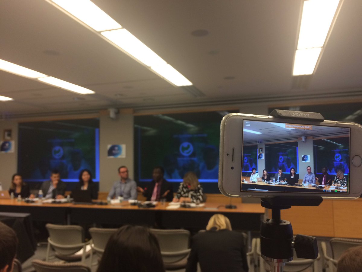 Connect4Climate's tweet photo. "74% of our population - #Congo - depends on the #forest" Joseph Bobia #amcso17 https://t.co/Q59Dt0Bv8N