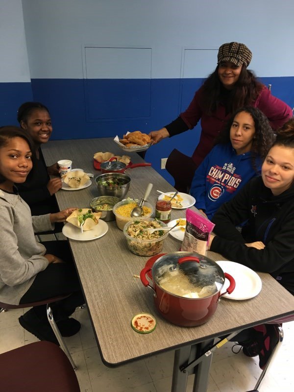 GDLynch44's tweet photo. #BPatriotProud #BCSDAdmin Celebrating National Hispanic Heritage Month with Hispanic cuisine @ the Opportunities for Success Program. https://t.co/A9YIg1bZYx