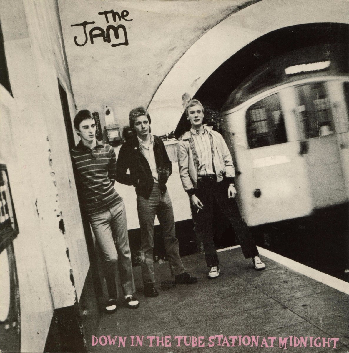 PunKandStuff's tweet image. On this day in 1978 The Jam released their sixth single, 
Down in the tube station at midnight.