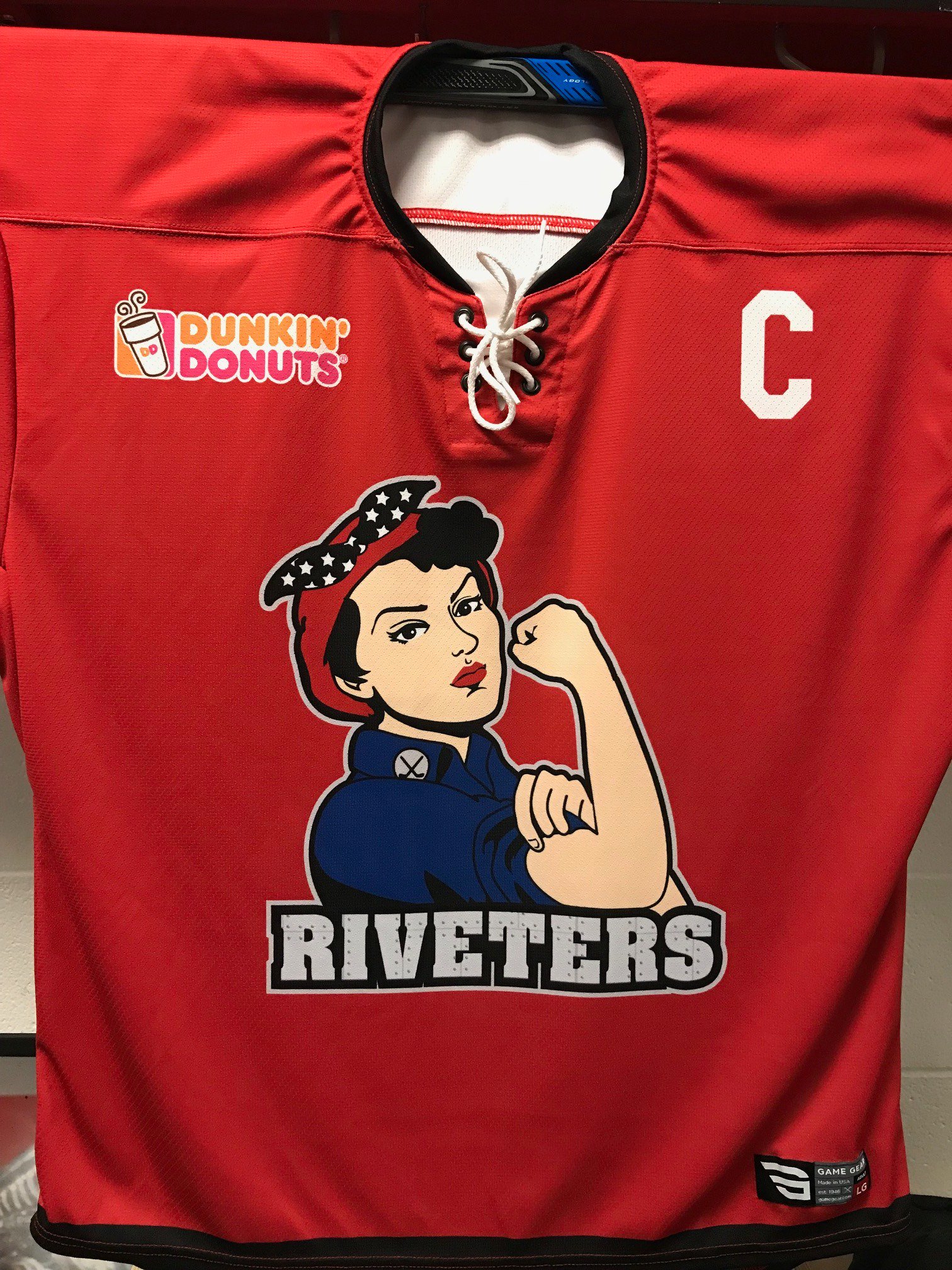 metropolitan riveters jersey