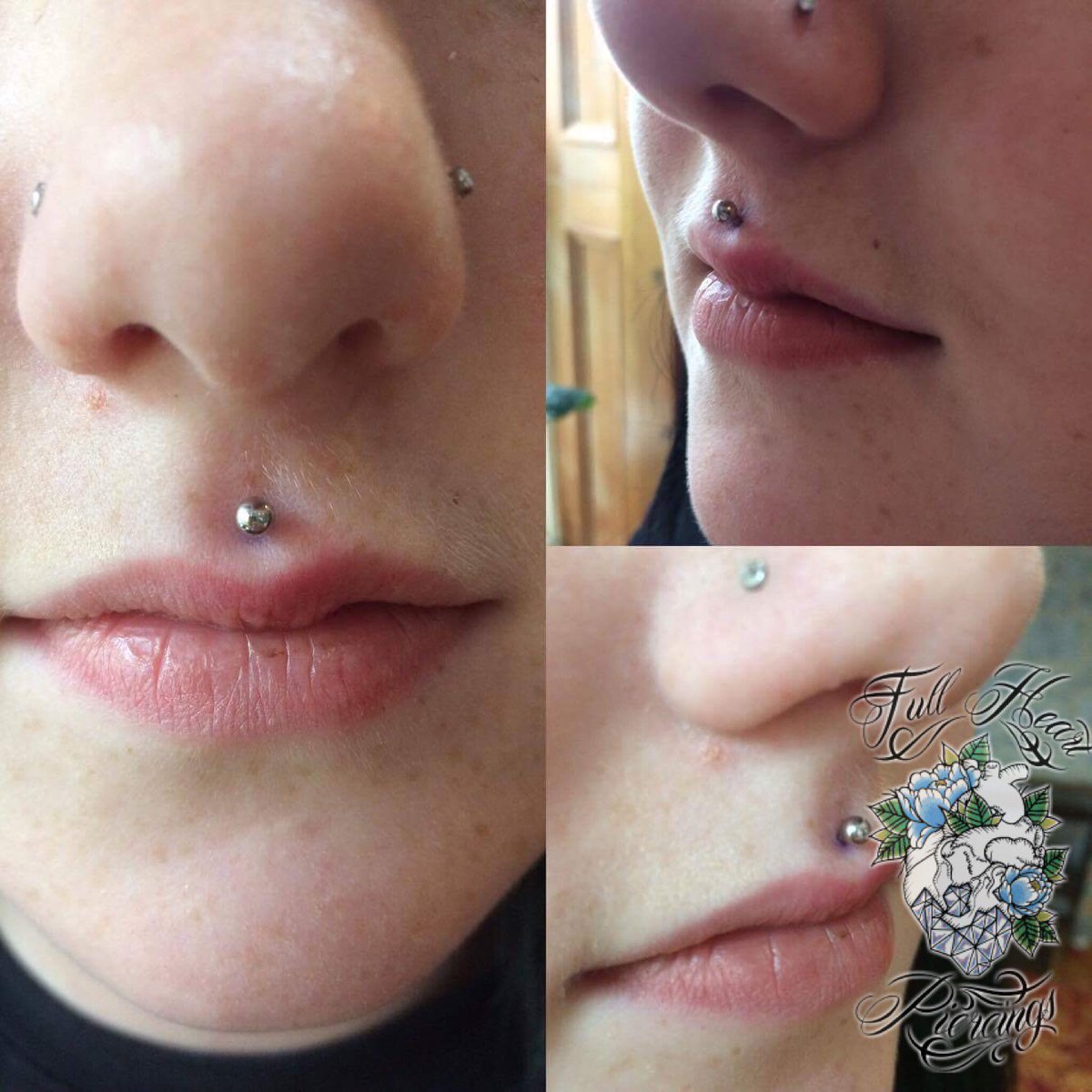 FullHeartPierce's tweet photo. Friday Feature Piercing by Derek McInroy! Check out this sick #PhiltrumPiercing. Get the #ApprenticeDiscount while it lasts! #YGK #Kingston https://t.co/My8v29bg1v