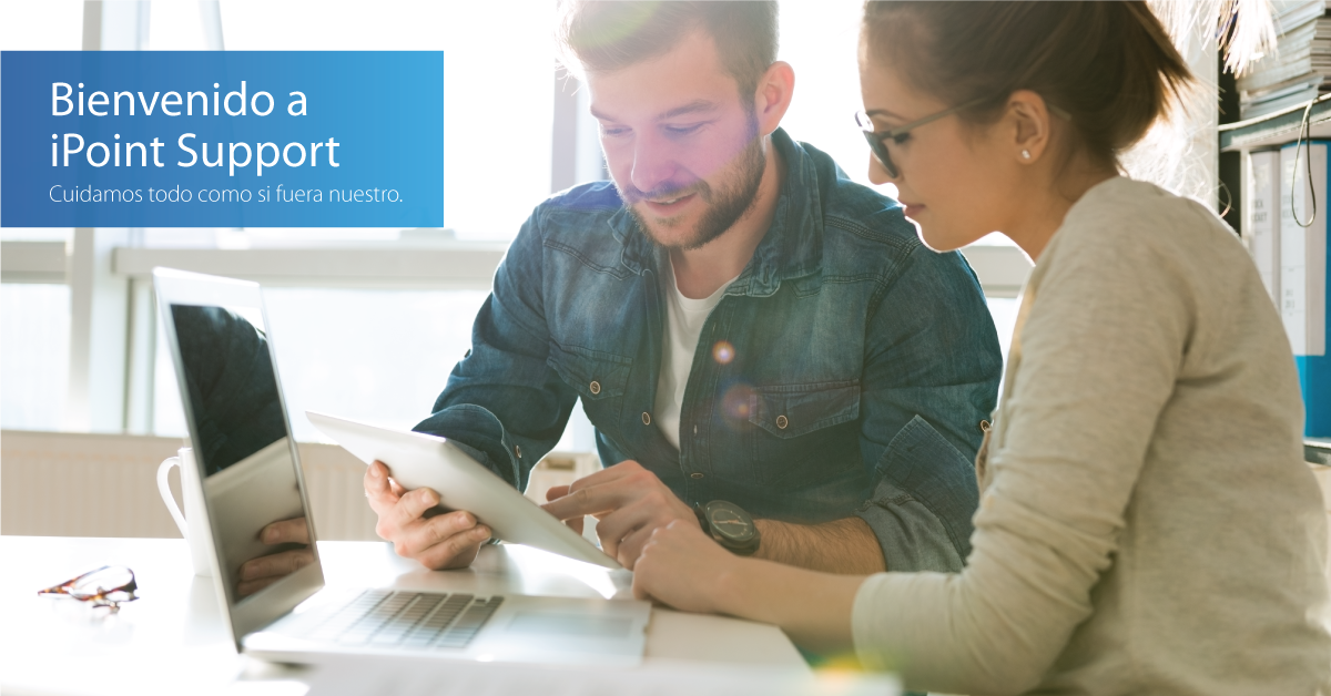 ¡Llegó #iPointSupport! ¡Nuestro servicio integral!
Encontrá la solución a tus problemas de la mano de nuestro equipo goo.gl/1EJ3j7