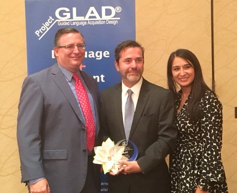 Congratulations Rafael Olavide - National Administrator of the Year for Project GLAD. We are proud of your dedication to all students.