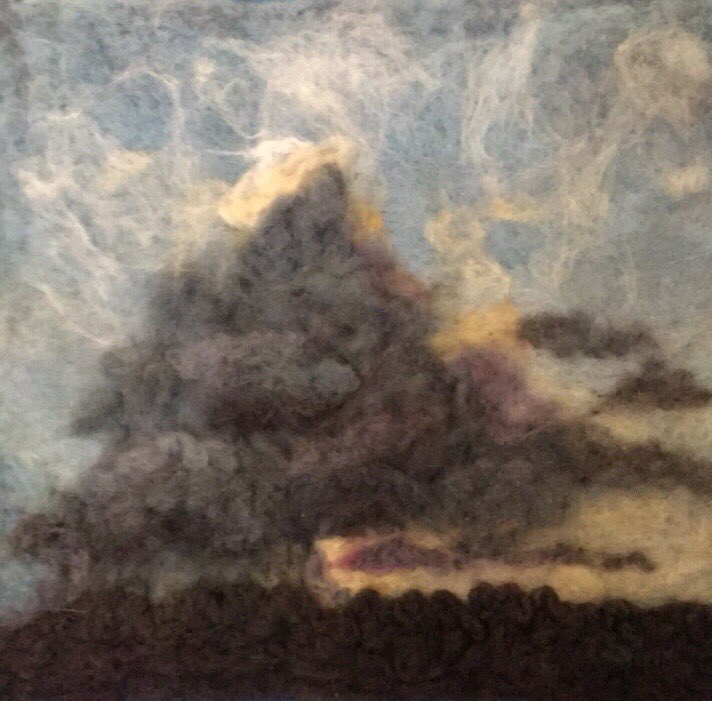 michellespins's tweet image. Storm clouds